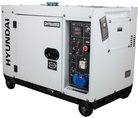 Hyundai Generador Monofasico Diesel Insonorizado Dhy8600se